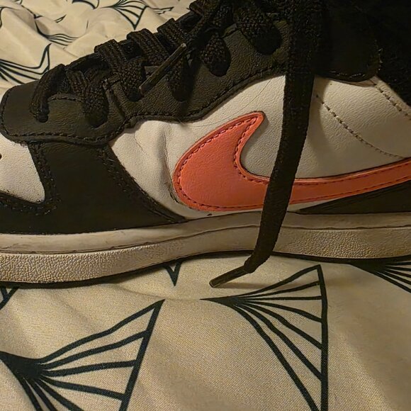 Kids' Nike Little Kid Court Borough Mid 2 Sneakers - Picture 2 of 6